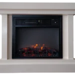 Uzobox Elektrikli Fanlı Şömine 2000W Ay Taşı Desenli Bluetooth Ses Efektli